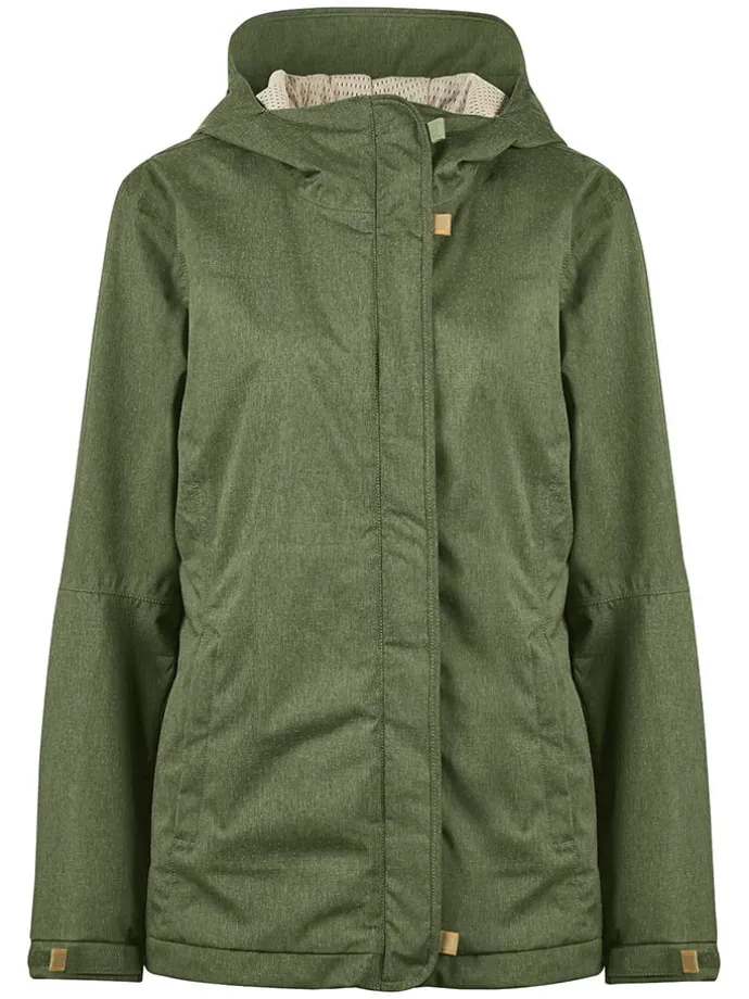 Functionele jas "Loistaa" groen