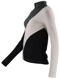 Functionele longsleeve "Aramis" lichtroze/grijs/zwart