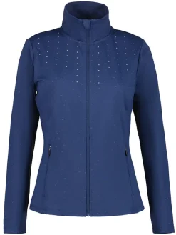 Functionele longsleeve "Eldred" donkerblauw