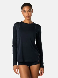 Functionele longsleeve "Embla" donkerblauw