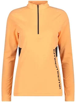 Functionele longsleeve oranje