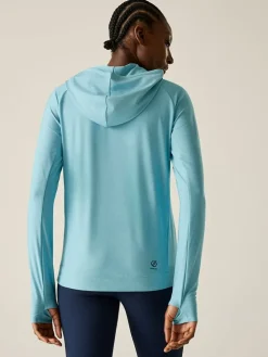 Functionele longsleeve "Sprint City" lichtblauw