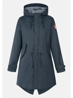 Funtionele parka donkerblauw