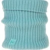 Gebreide loopsjaal turquoise