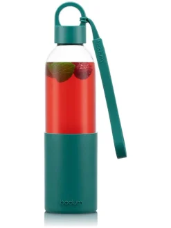 Glazen fles "Melior" petrol - 500 ml