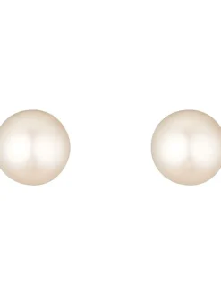 Gouden oorstekers "My pearl" met parels