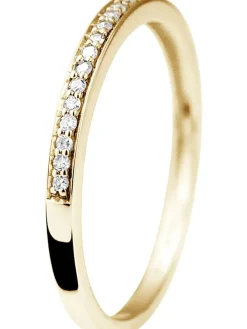 Gouden ring met diamanten