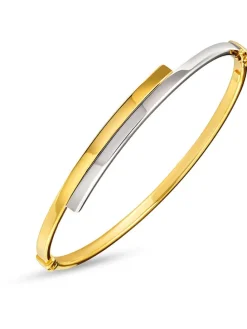 Gouden/witgouden armband