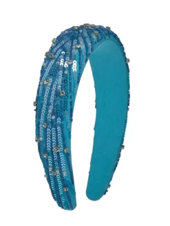 Haarband blauw