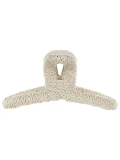 Haarclip beige