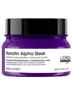 Haarmasker "Keratin Alpha Sleek", 250 ml