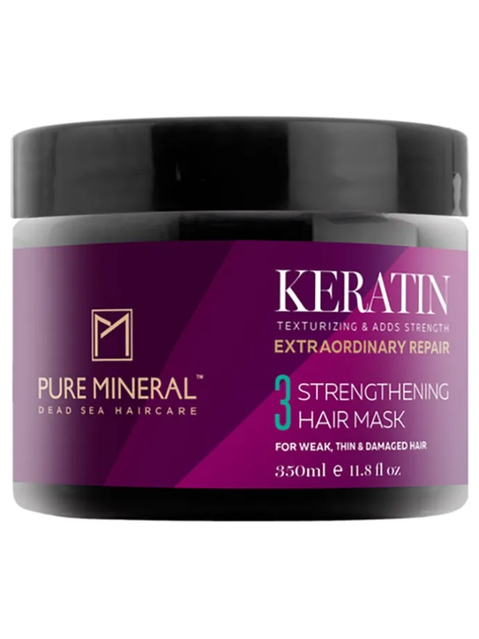 Haarmasker "Keratin - Revitalize and Damage Resistant", 350 ml