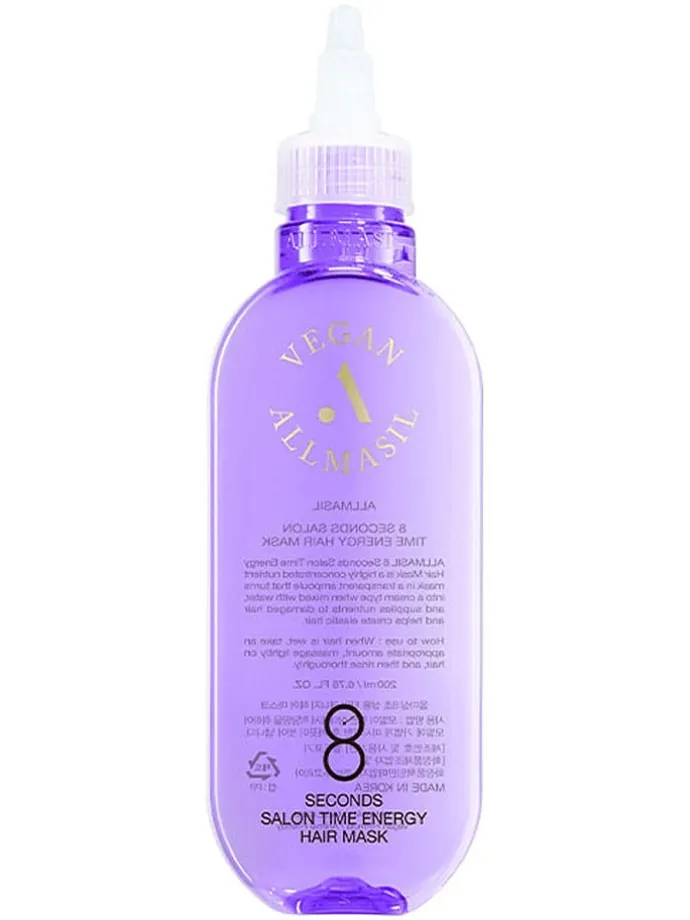 Haarmasker "8 Seconds Salon Time Energy", 350 ml