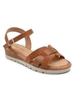 Haksandalen camel