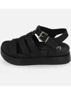 Haksandalen "Emersyn" zwart