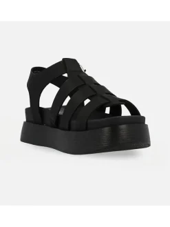Haksandalen "Emersyn" zwart