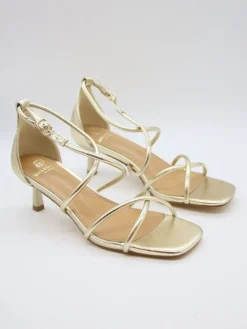 Haksandalen goudkleurig