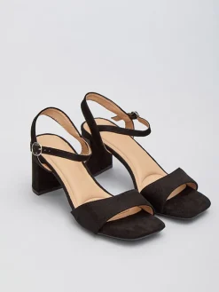 Haksandalen zwart