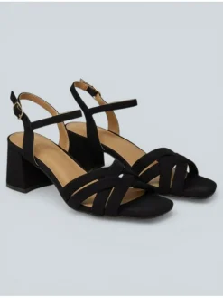 Haksandalen zwart