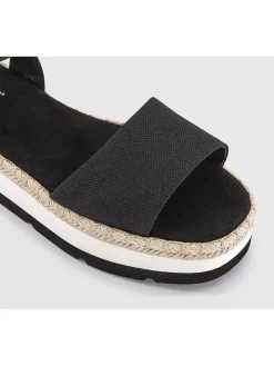 Haksandalen zwart