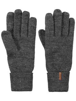 Handschoenen "Fine Knitted" grijs