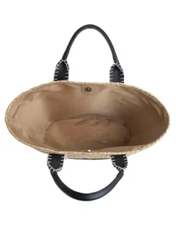 Handtas beige - (B)37 x (H)27 x (D)20 cm