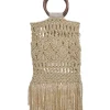 Handtas beige - (B)31 x (H)55 x (D)3 cm