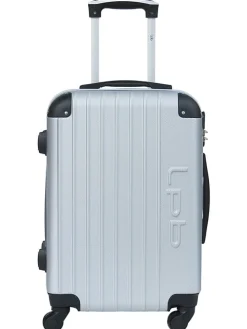 Hardcase-trolley "Hambourg" zilverkleurig - (B)41 x (H)65 x (D)26 cm