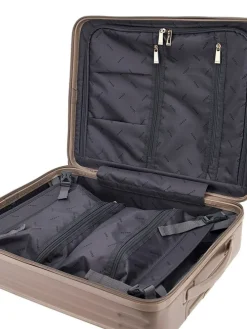 Hardcase trolley taupe - (B)32 x (H)53 x (D)22 cm