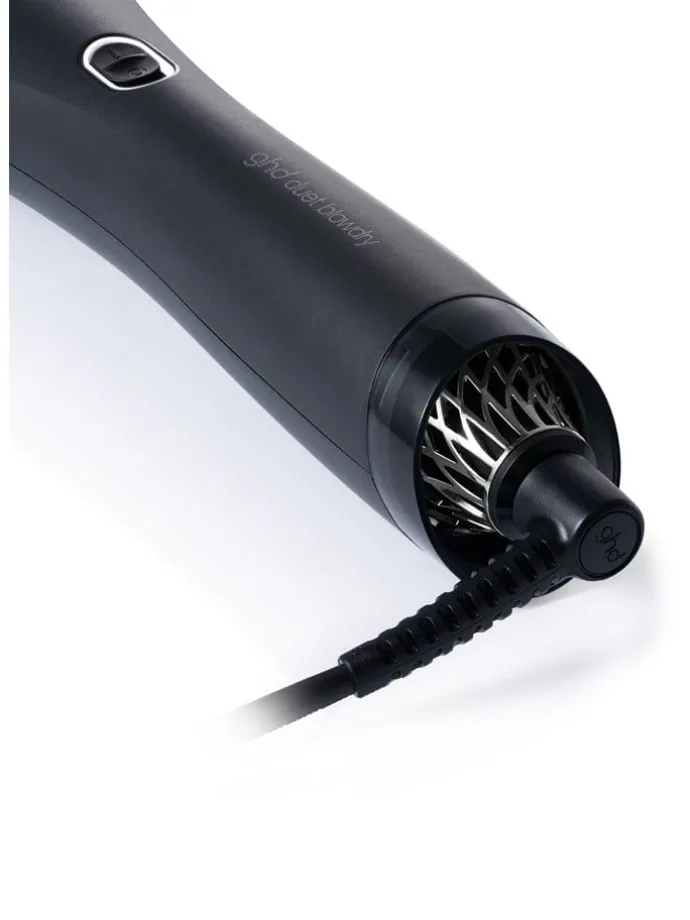 Heteluchtborstel "duet blowdry" zwart