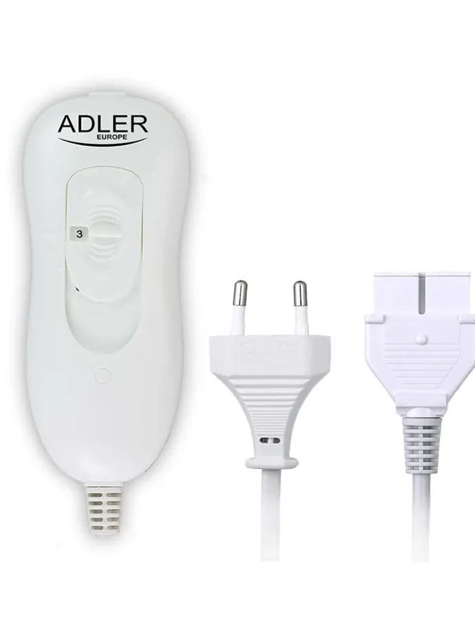 Hittemat "Adler AD 7426" grijs - (L)160 x (B)150 cm