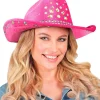 Hoed "Cowboy" roze
