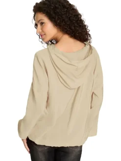 Hoodie beige