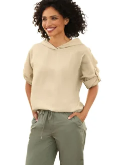 Hoodie beige