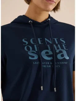 Hoodie donkerblauw