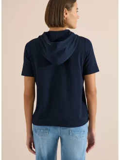 Hoodie donkerblauw