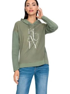 Hoodie kaki
