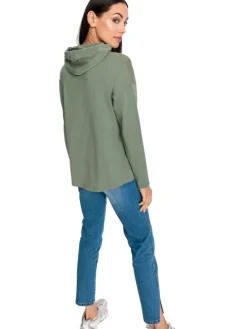 Hoodie kaki