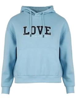 Hoodie lichtblauw