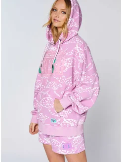 Hoodie lichtroze