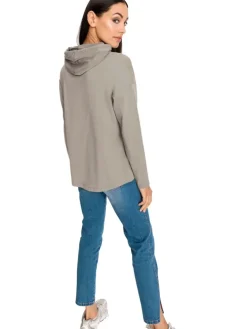 Hoodie taupe