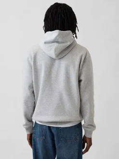Hoodie zilverkleurig