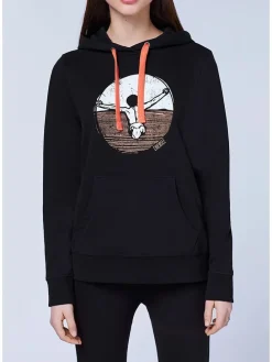 Hoodie "Zwiko" zwart