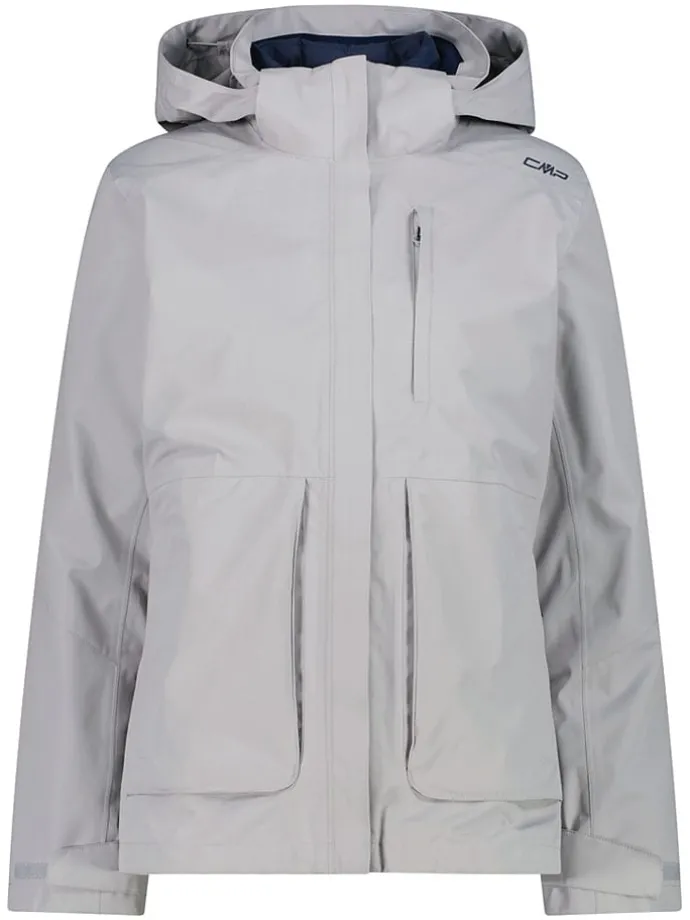 3 in 1 - functionele jas donkerblauw/grijs