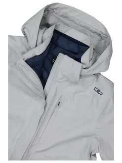 3 in 1 - functionele jas donkerblauw/grijs
