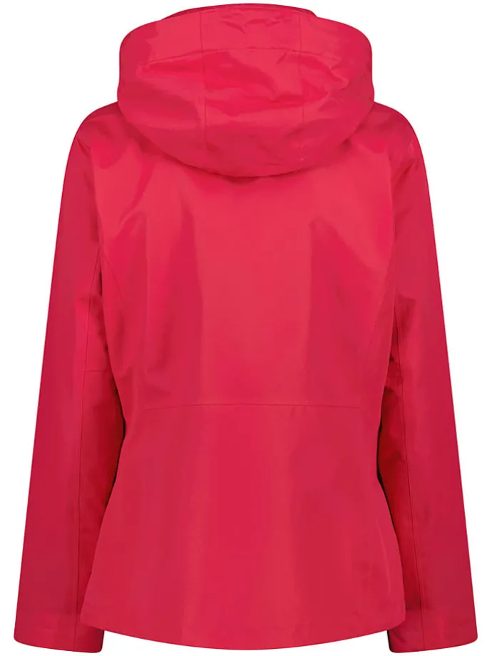 3 in 1 - functionele jas rood/antraciet