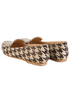 Instappers beige/zwart