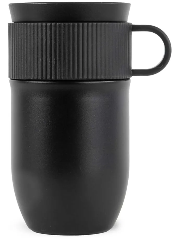 Isoleerbeker "Ted" zwart - 280 ml