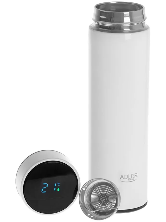 Isoleerfles "AD 4506" wit - 473 ml