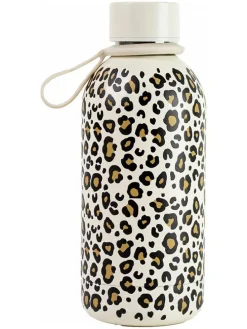 Isoleerfles Blush lichtbruin/zwart/wit - 500 ml